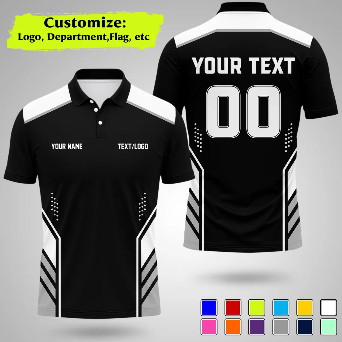 Summer Clothing Name - Nueva Camiseta Polo Personalizada para Equipo,