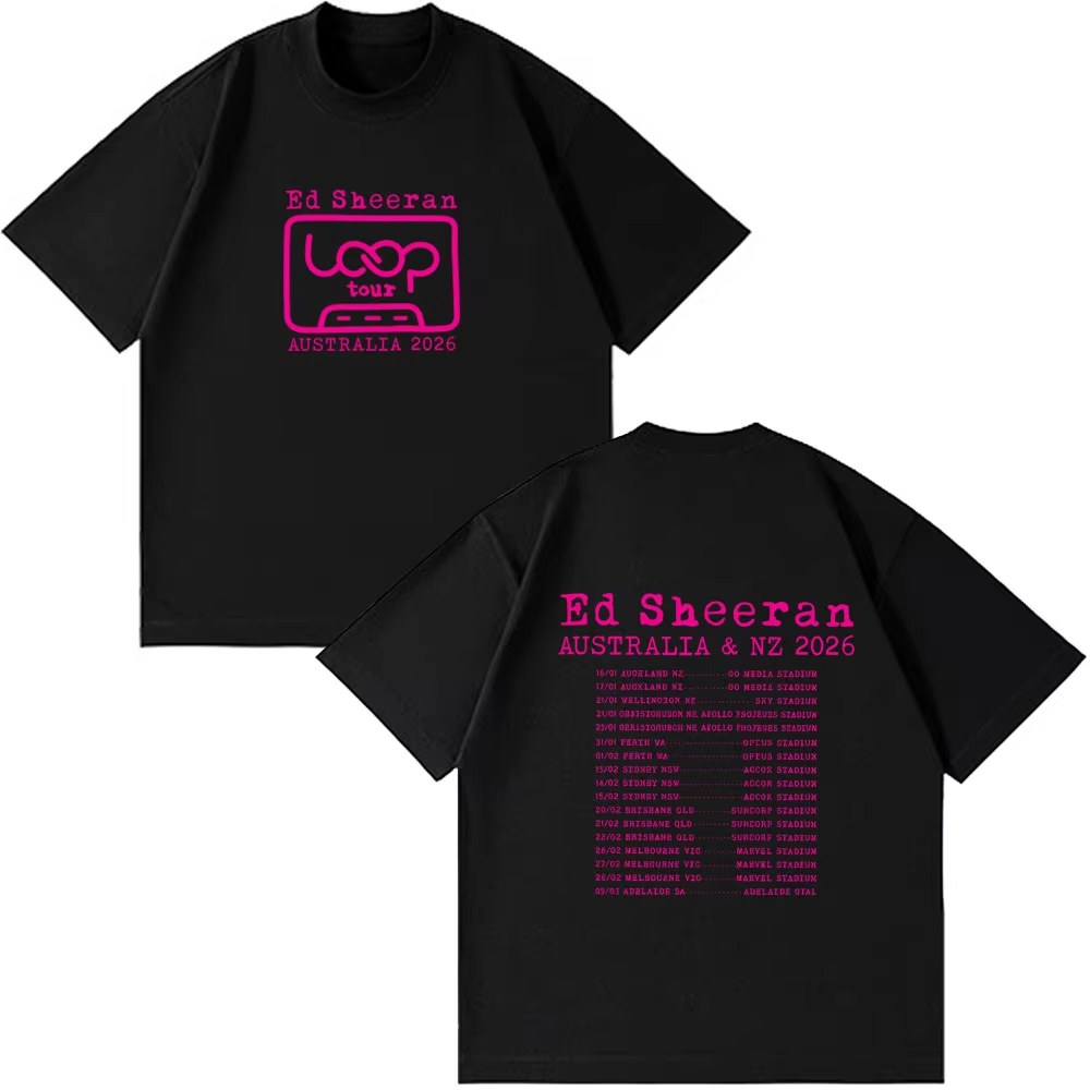 Summer Clothing Women Australia - Ed Sheeran Loop Tour Australia y