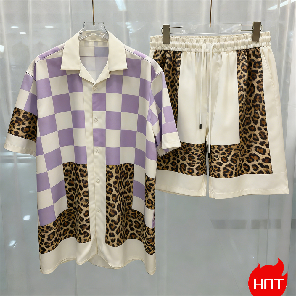 Summer Clothing For A Beach - Conjunto de Camisa y Pantalones Cortos