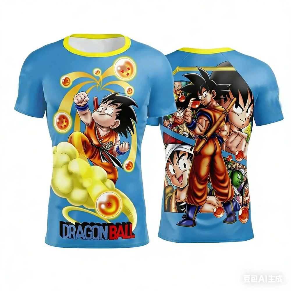 Summer 2026 Kids Clothing - Camiseta de Verano de Secado Rápido