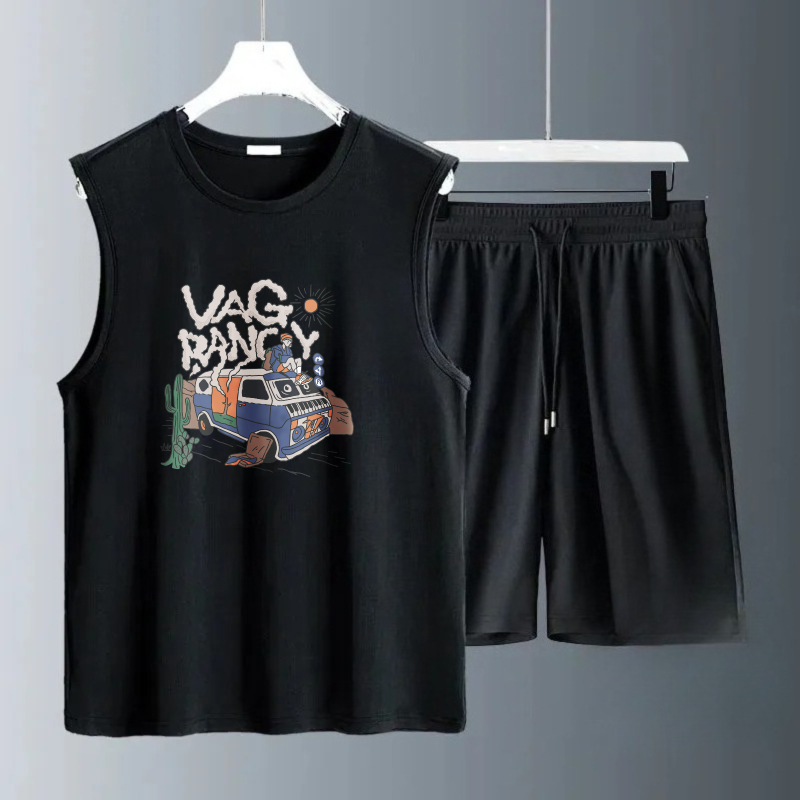 Conjuntos de Camisetas sin Man - Summer Clothing For A Beach reseña y precio
