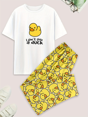 Conjunto de pijama informal pa - Summer Duck Clothing reseña y precio