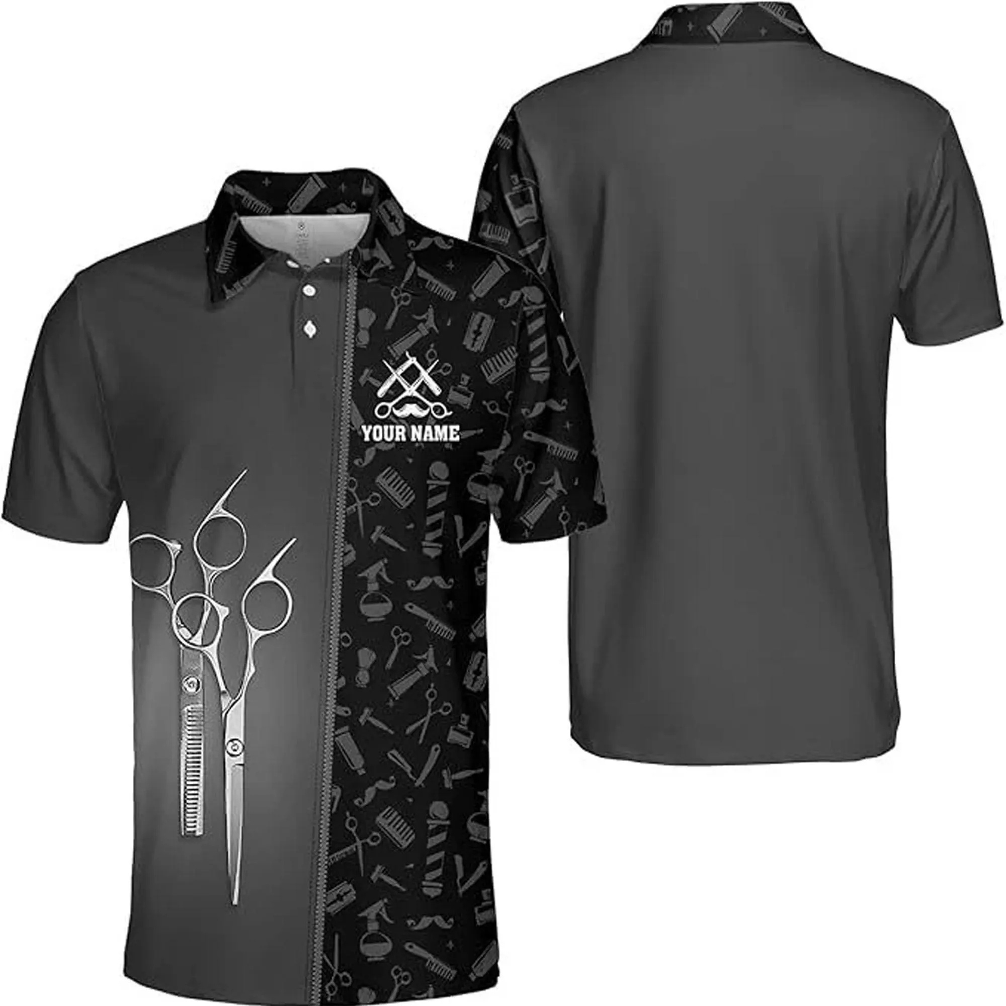 Polos de manga corta para pelu - Summer Clothing Name reseña y precio