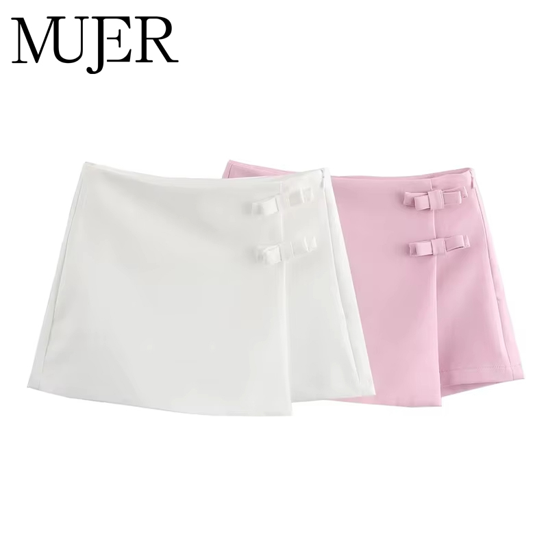 Minifalda rosa y blanca para m - Summer Zara reseña y precio