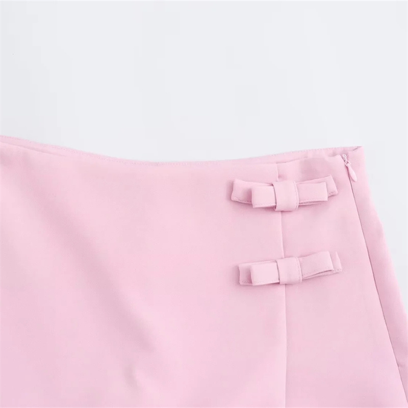 Minifalda rosa y blanca para m - Summer Zara reseña y precio
