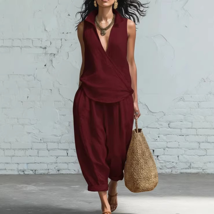 Conjunto de Dos Piezas de Lino - Summer Zara reseña y precio