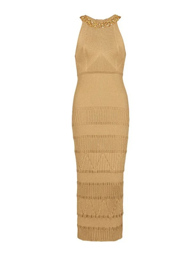 Vestido Elástico de Punto de M - Summer Clothing New Look reseña y precio