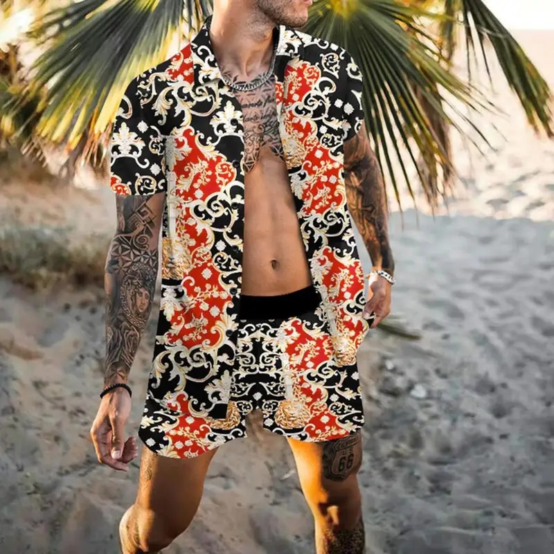 Conjunto de Camisa y Pantalone - Summer Clothing For A Beach reseña y precio