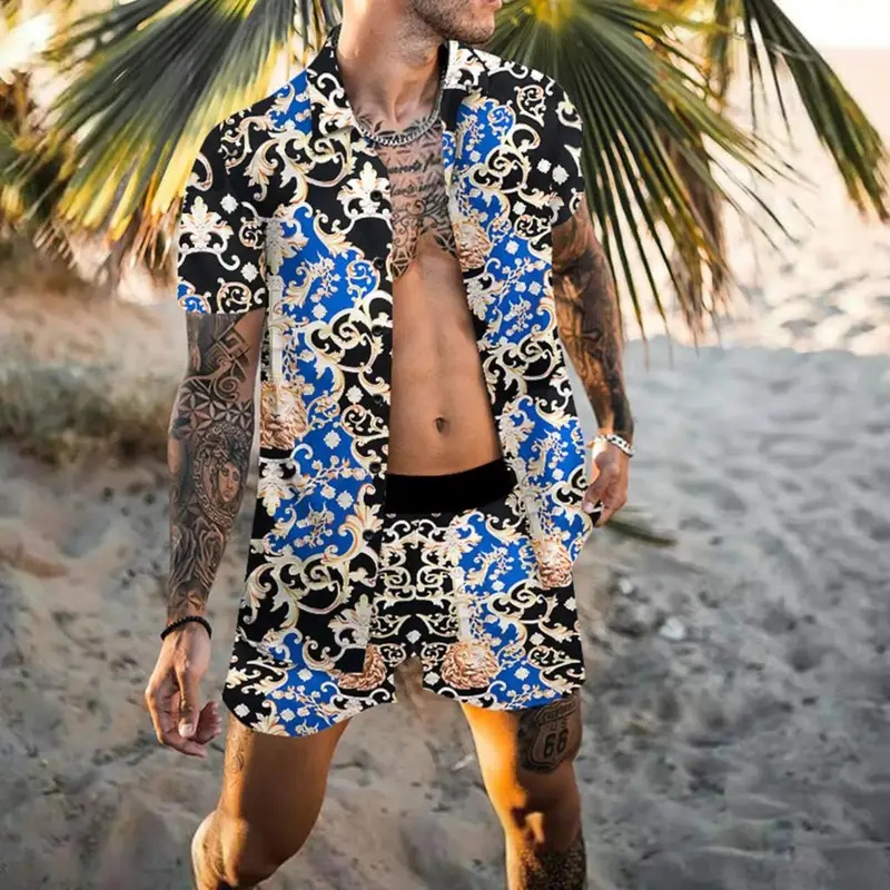 Conjunto de Camisa y Pantalone - Summer Clothing For A Beach reseña y precio